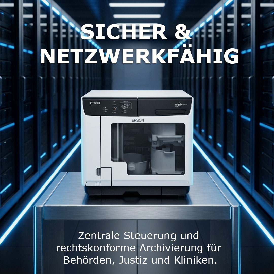 Epson Discproducer – Netzwerkfähig
